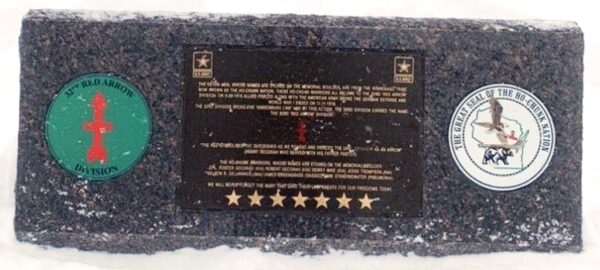 HO-CHUNK 32ND “RED ARROW” DIVISION VETERANS MEMORIAL