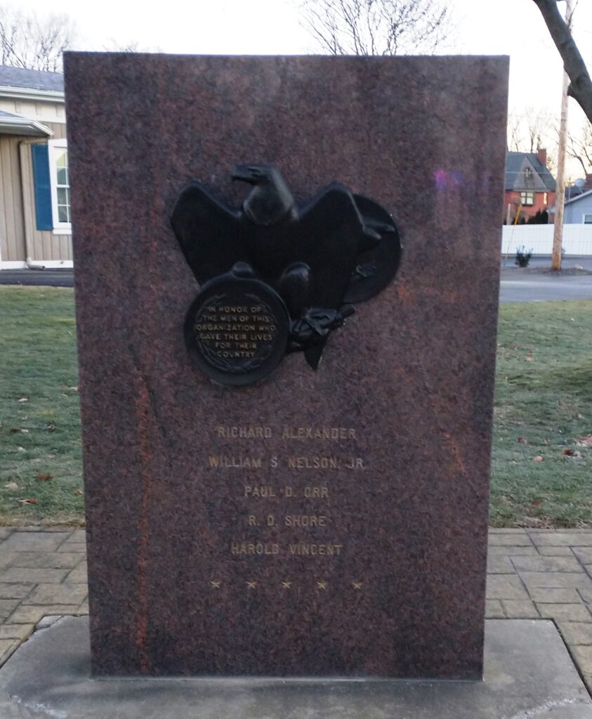 MARSHALL SUPREME SACRIFICE VETERANS MEMORIAL FRONT