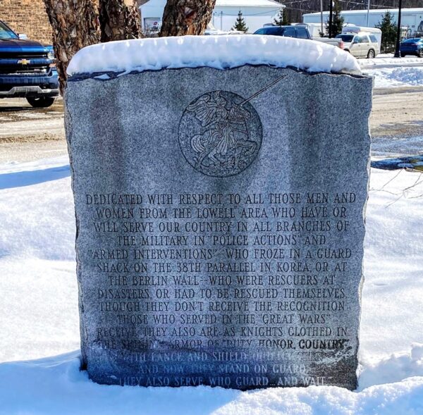 LOWELL AREA VETERANS OF “POLICE ACTIONS” AND “ARMED INTERVENTIONS” MEMORIAL