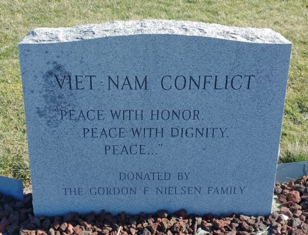 AMERICAN LEGION POST NO. 42 VETERANS MEMORIAL STONE H