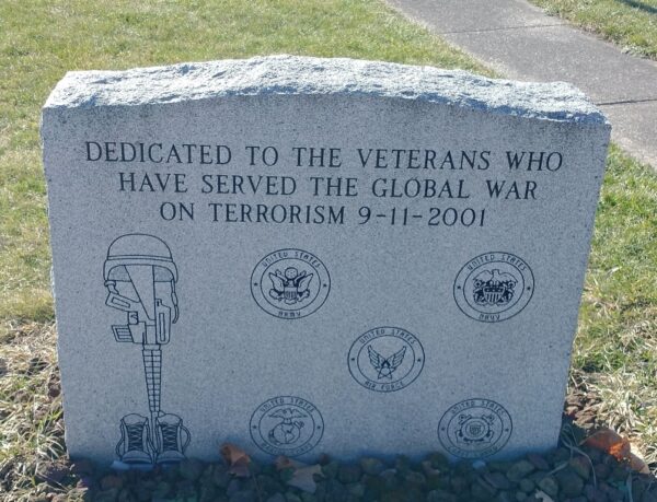 AMERICAN LEGION POST NO. 42 VETERANS MEMORIAL STONE E