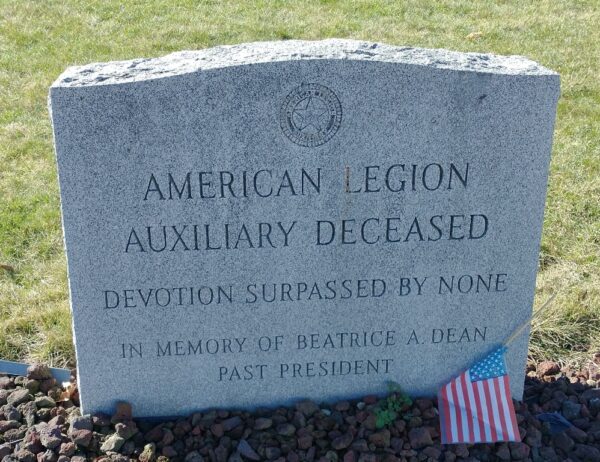 AMERICAN LEGION POST NO. 42 VETERANS MEMORIAL STONE D