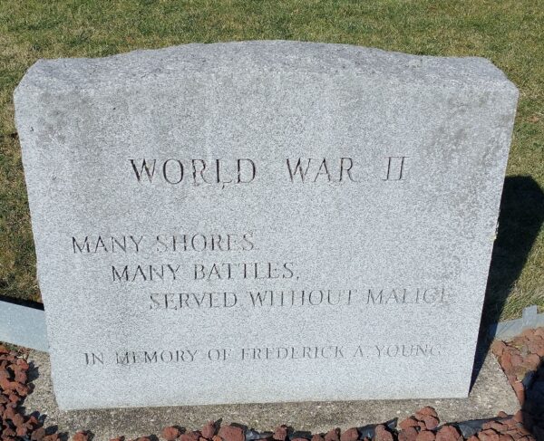 AMERICAN LEGION POST NO. 42 VETERANS MEMORIAL STONE B