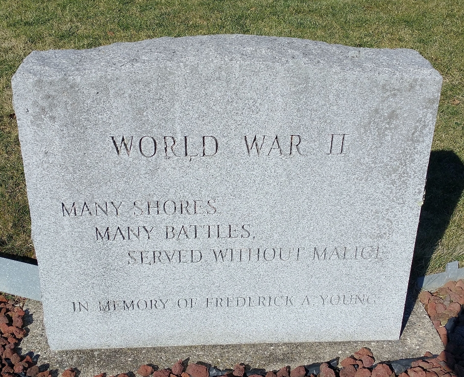 AMERICAN LEGION POST NO. 42 VETERANS MEMORIAL STONE B