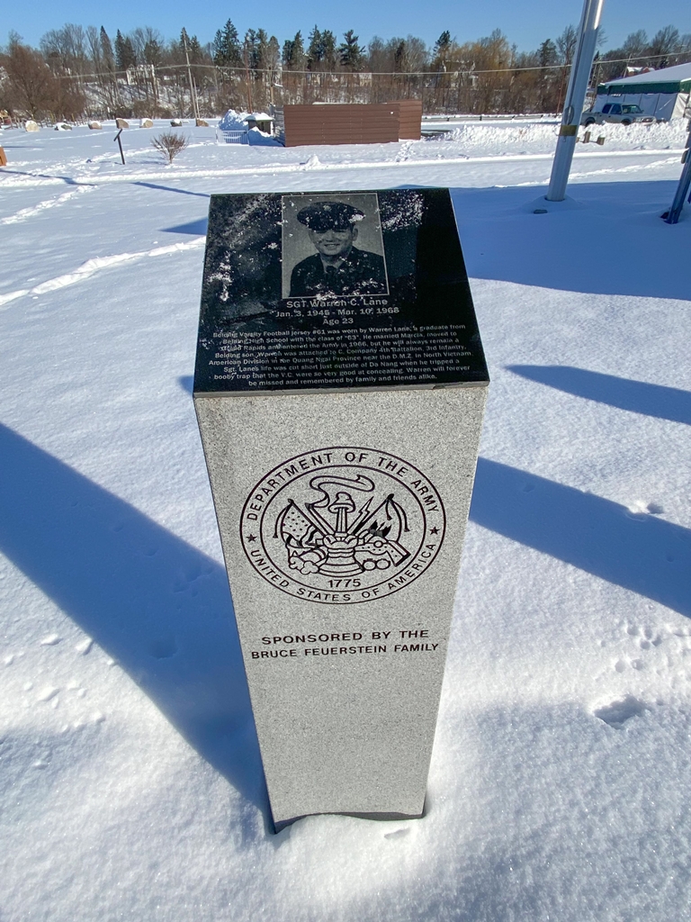 SGT WARREN C. LANE WAR MEMORIAL