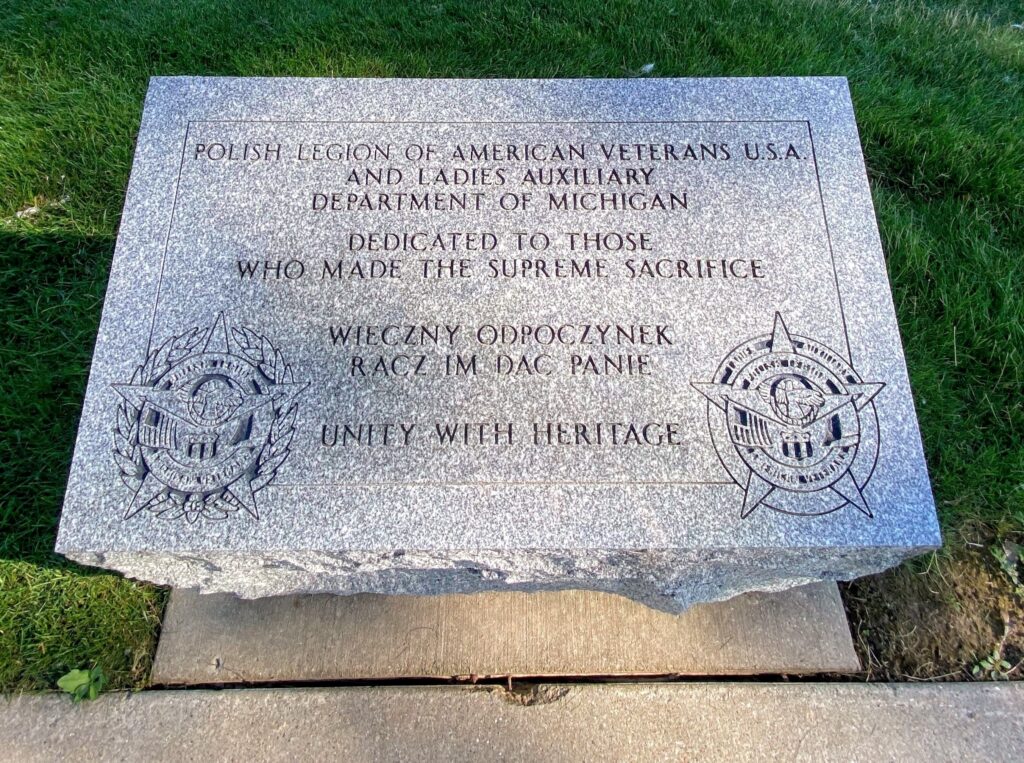 POLISH LEGION OF AMERICAN VETERANS WAR MEMORIAL