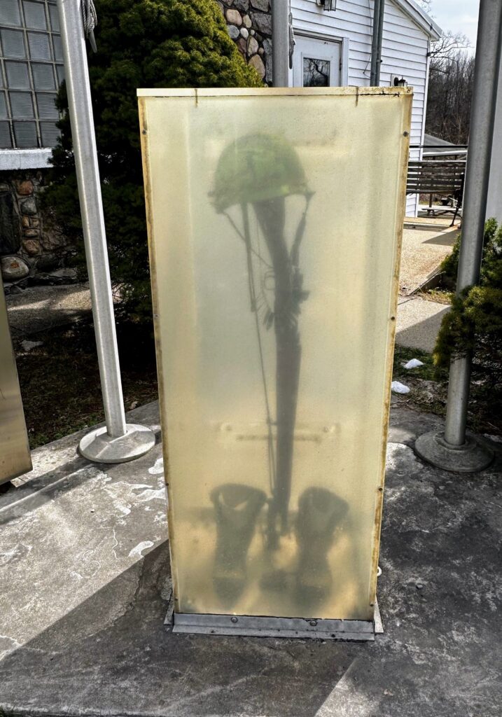 VFW POST 1855 VETERANS MEMORIAL BATTLEFIELD CROSS
