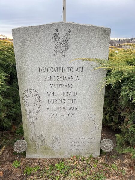 PENNSYLVANIA ALL VIETNAM VETERANS MEMORIAL