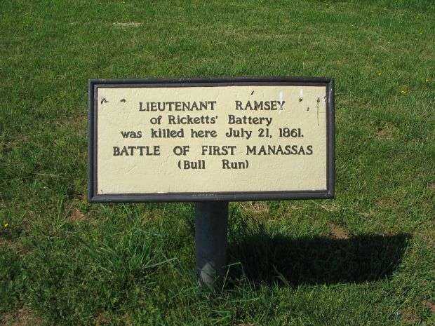 LIEUTENANT RAMSEY WAR MEMORIAL PLAQUE