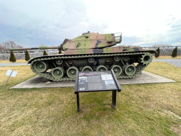 LIEUTENANT COLONEL BRENT C. BANKS WAR MEMORIAL TANK