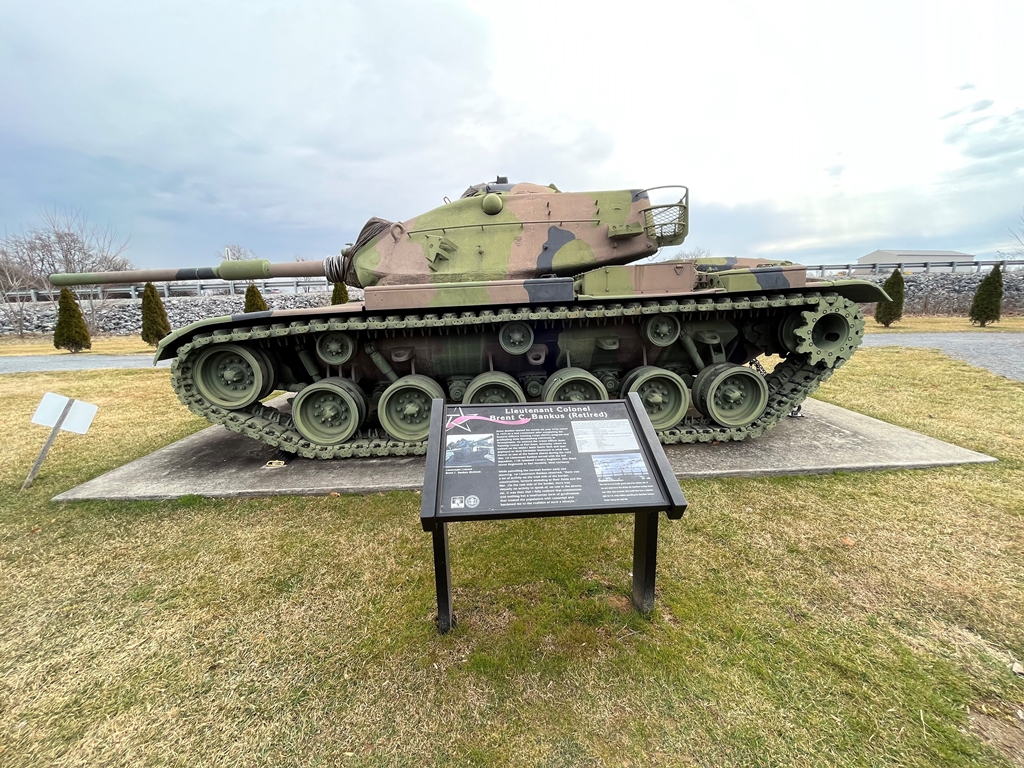 LIEUTENANT COLONEL BRENT C. BANKS WAR MEMORIAL TANK