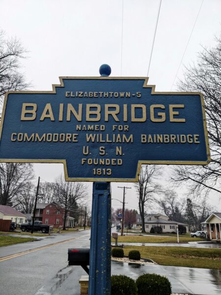 BAINBRIDGE MEMORIAL MARKER