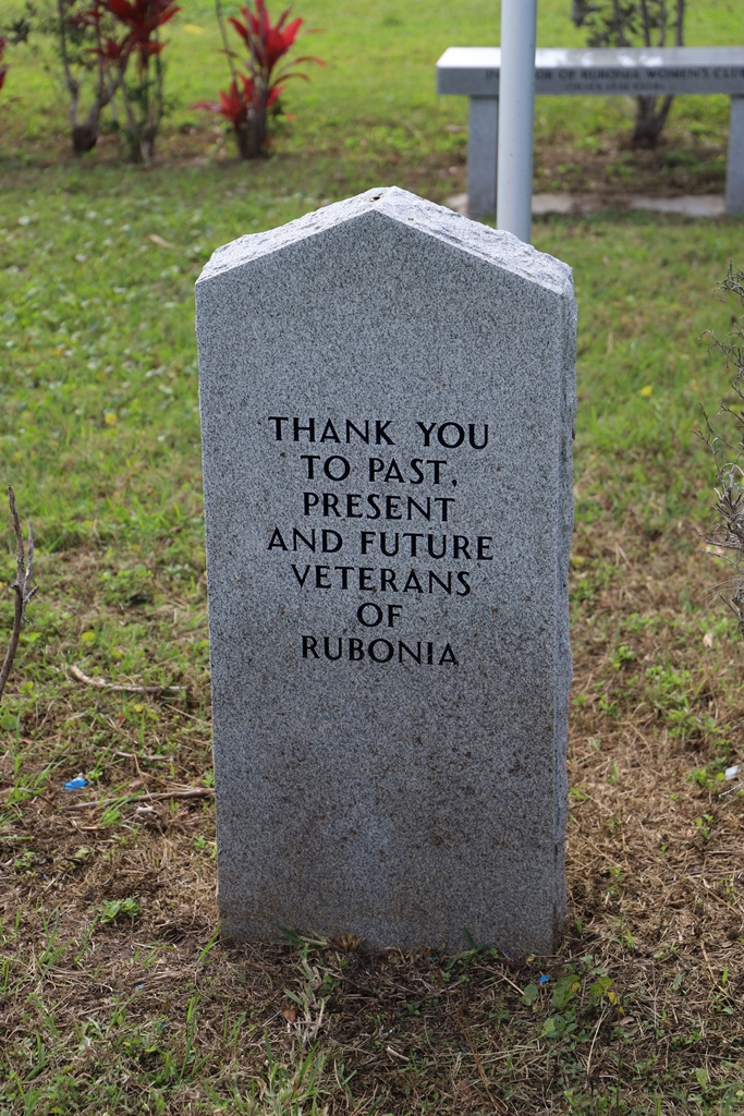 RUBONIA ALL VETERANS MEMORIAL