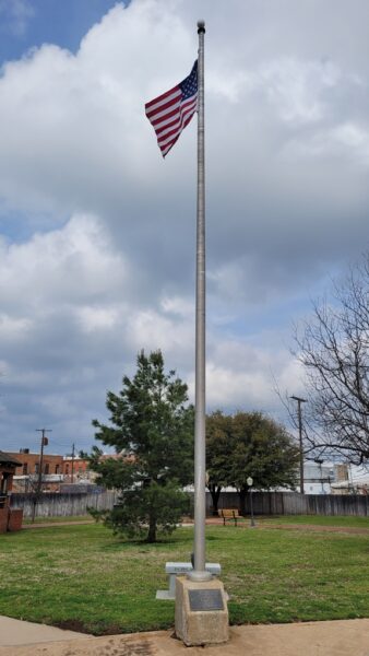 THE AMERICAN LEGION VETERANS OF ALL WARS MEMORIAL FLAGPOLE