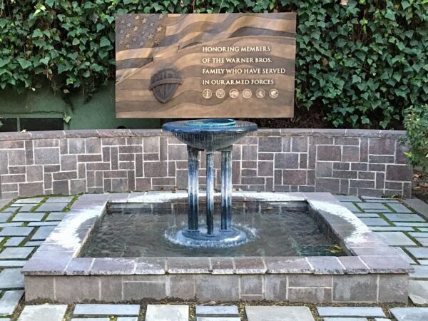 WARNER BROS. FAMILY ARMED FORCES MEMORIAL FOUNTAIN