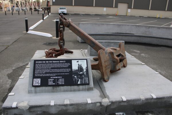 ANCHOR FOR THE USS TREPANG (SS412) WAR MEMORIAL