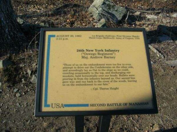 24TH NEW YORK INFANTRY “OSWEGO REGIMENT” WAR MEMORIAL