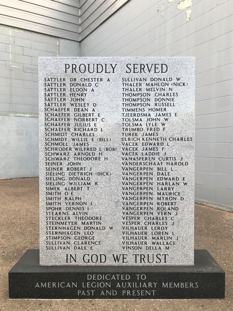AVON AREA VETERANS MEMORIAL STONE G