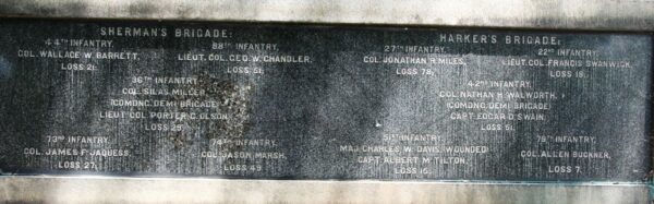 ILLINOIS MONUMENT ASSAULT AT MISSIONARY RIDGE PLAQUE B