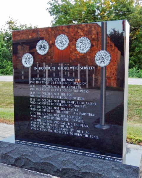 MILLER COUNTY VETERANS MEMORIAL BACK