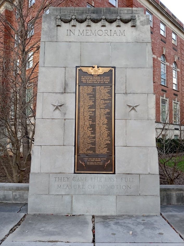 SAINT LOUIS WORLD WAR I MEMORIAL