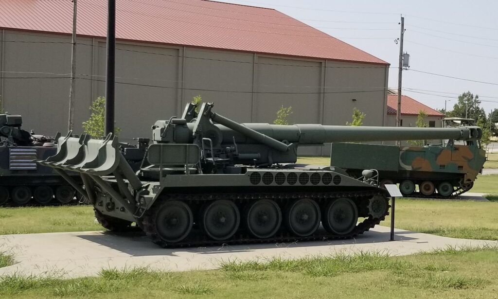 U.S. M110A2 8-INCH SELF-PROPELLED HOWITZER MEMORIAL