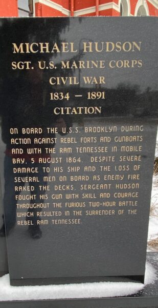 CHARLOTTE MEDAL OF HONOR WAR MEMORIAL RIGHT STONE