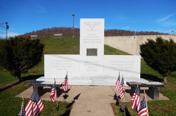 CLINTON COUNTY ALL VETERANS MEMORIAL TABLET