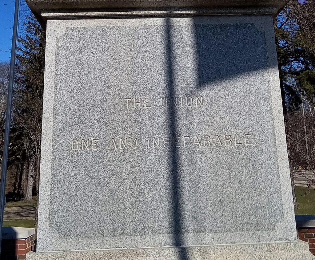 BARRY COUNTY CIVIL WAR MEMORIAL STONE