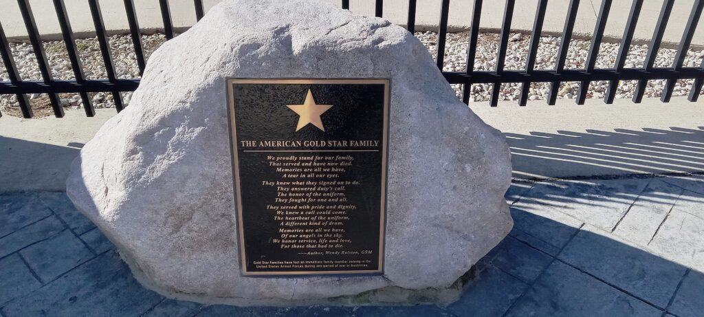 THE AMERICAN GOLD STAR FAMILY WAR MEMORIAL