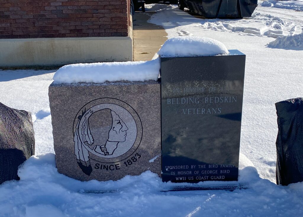 BELDING REDSKIN VETERANS MEMORIAL