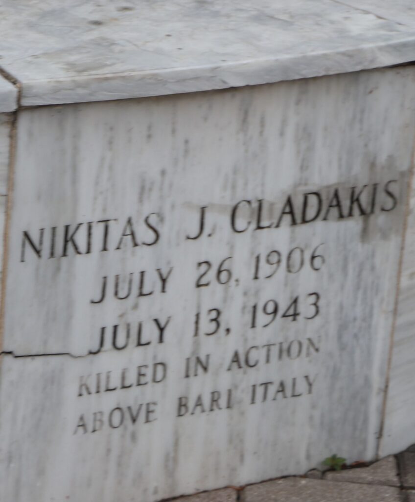TARPON SPRINGS WAR VETERANS MEMORIAL STONE K