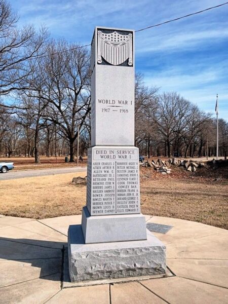 EAST ST. LOUIS WAR MEMORIAL SIDE A