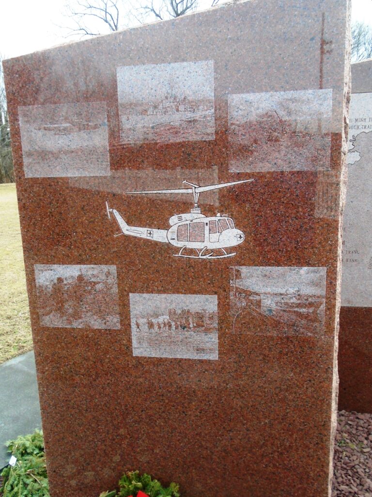 MATAMORAS VIETNAM WAR MEMORIAL STONE F