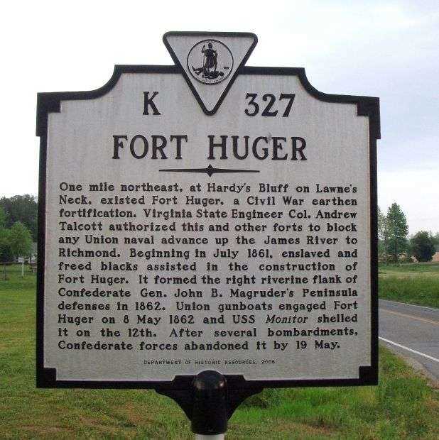 FORT HUGER WAR MEMORIAL MARKER II