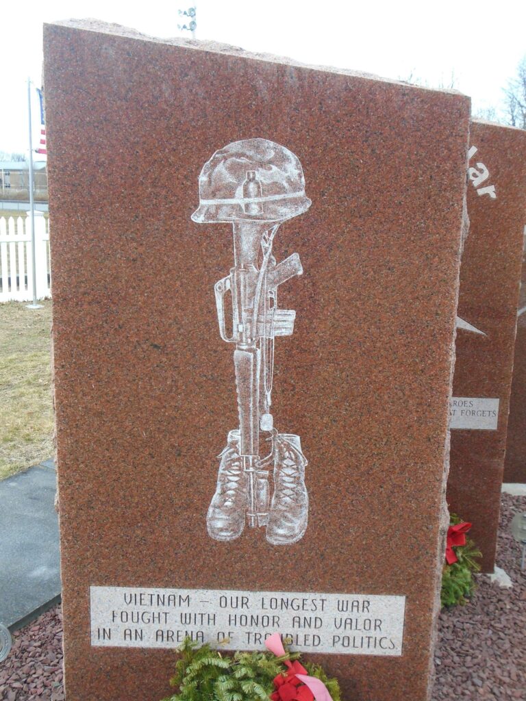 MATAMORAS VIETNAM WAR MEMORIAL STONE B