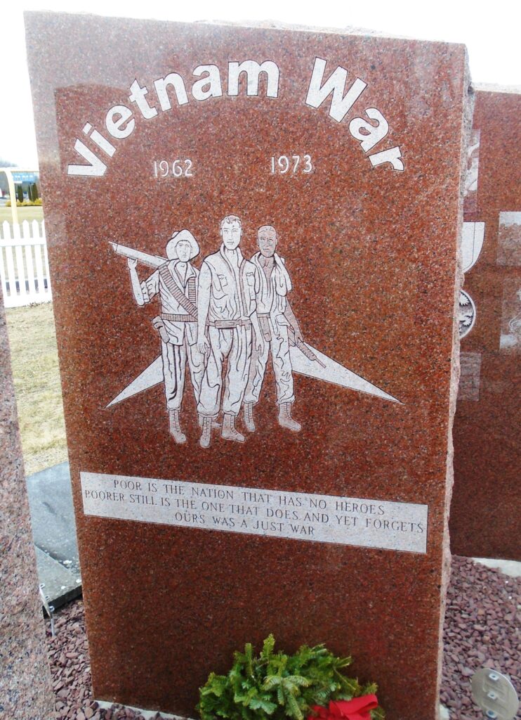 MATAMORAS VIETNAM WAR MEMORIAL STONE A