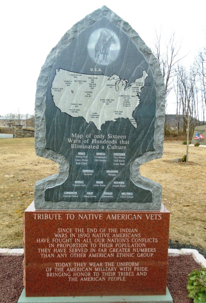 INDIAN WARS MEMORIAL BACK