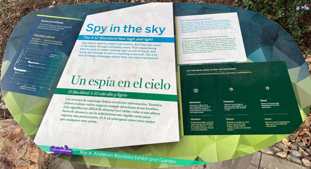 SPY IN THE SKY MEMORIAL AIRCRAFT PLAQUE