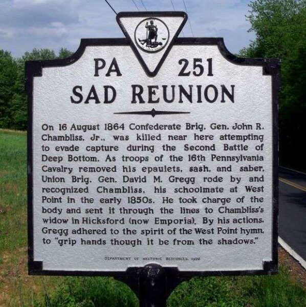 SAD REUNION WAR MEMORIAL MARKER