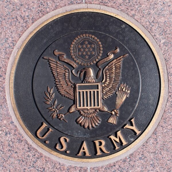 PLEASANTON ALL VETERANS MEMORIAL MEDALLION A