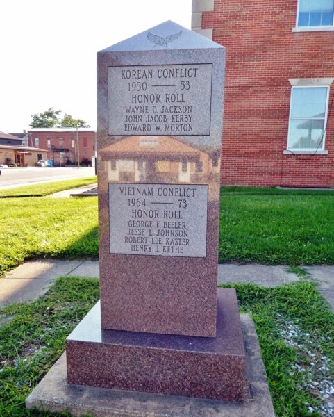 SCHUYLER COUNTY WAR VETERANS MEMORIAL SIDE D