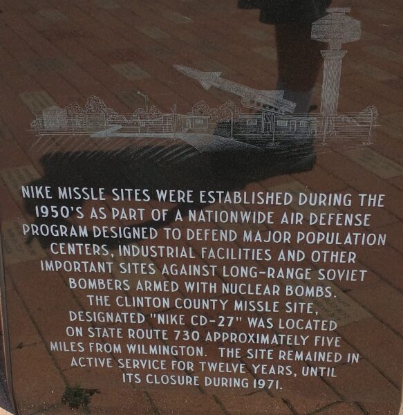 CLINTON COUNTY VETERANS MEMORIAL NARRATIVE STONE F