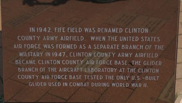 CLINTON COUNTY VETERANS MEMORIAL NARRATIVE STONE E