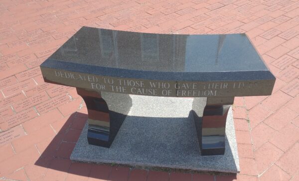 HIGHLAND COUNTY VETERANS MEMORIAL BENCH B