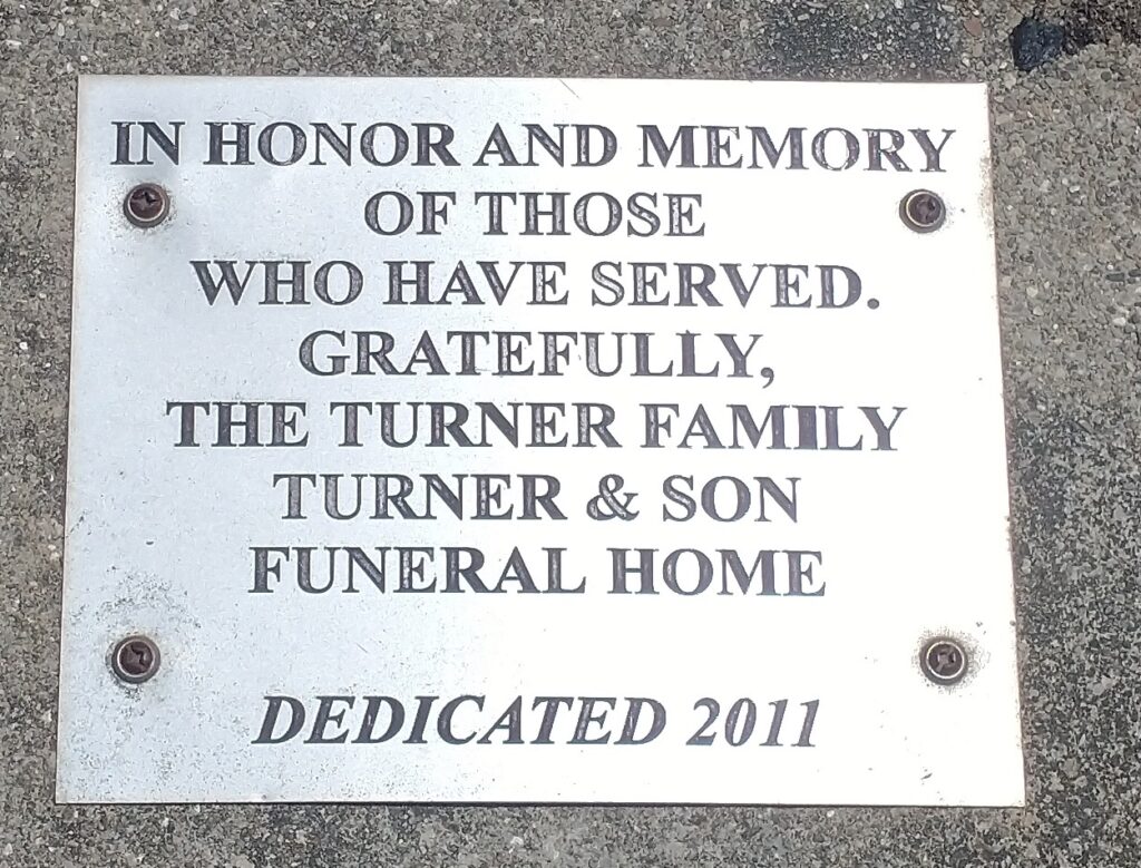 HIGHLAND COUNTY VETERANS MEMORIAL PLAQUE A
