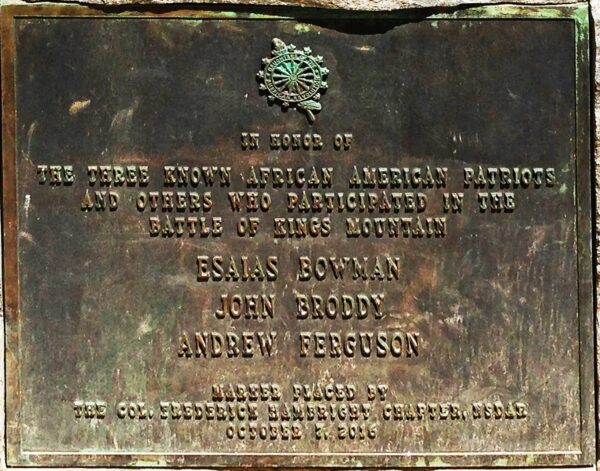 THREE KNOW AFRICAN AMERICAN PATRIOTS WAR MEMORIAL PLAQUE