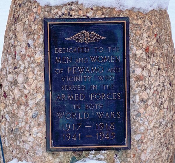 PEWAMO WORLD WARS MEMORIAL