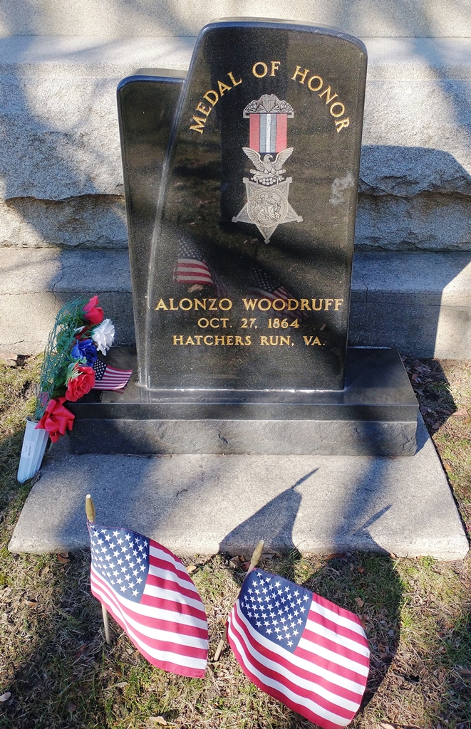 ALONZO WOODRUFF MEDAL OF HONORT WAR MEMORIAL