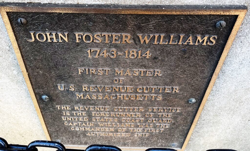 JOHN FOSTER WILLIAMS MEMORIAL PLAQUE